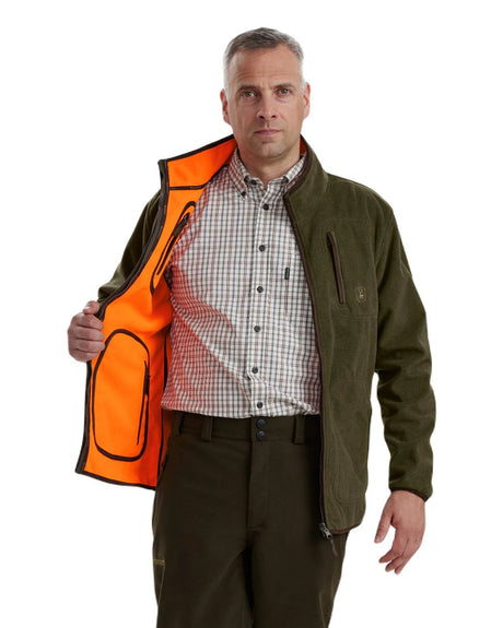 DEERHUNTER Gamekeeper Bonded Fleece Jacket - Men's - Reversible