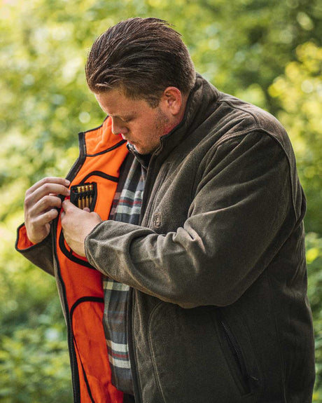 DEERHUNTER Gamekeeper Bonded Fleece Jacket - Men's - Reversible
