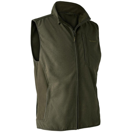 DEERHUNTER Gamekeeper Bonded Fleece Waistcoat - Men's - Graphite Green