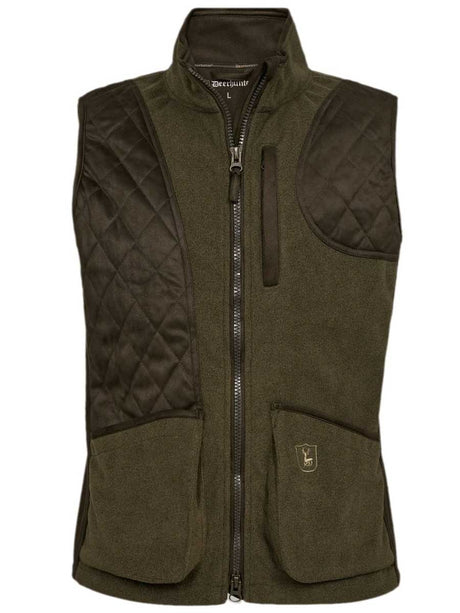 DEERHUNTER Gamekeeper Shooting Waistcoat - Mens - Graphite Green
