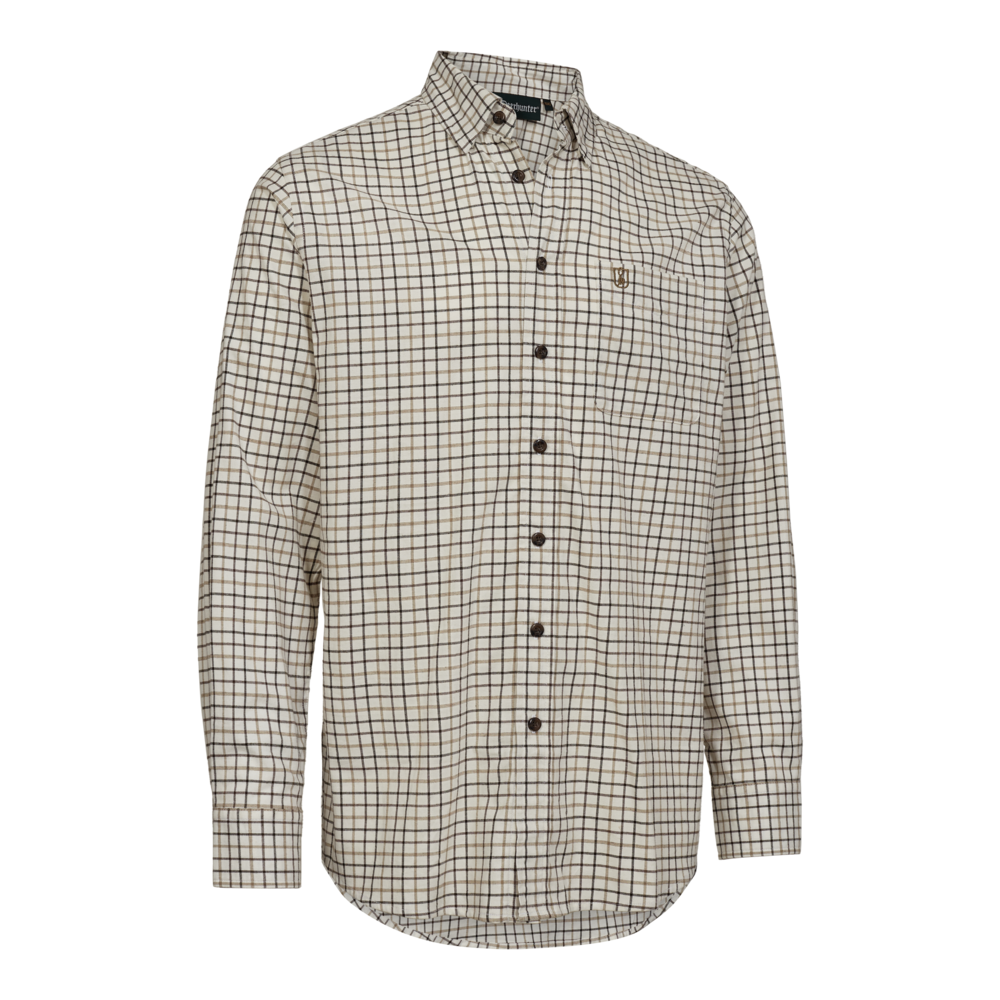 DEERHUNTER Gavin Shirt - Men's - Beige Check