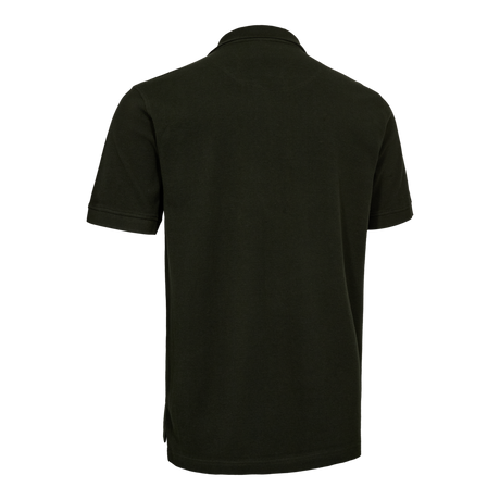 DEERHUNTER Griffin Polo Shirt - Men's - Forest Ember