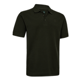 DEERHUNTER Griffin Polo Shirt - Men's - Forest Ember