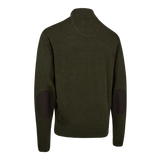 DEERHUNTER Harrington Half Zip Knit - Men's - Forest Ember Melange