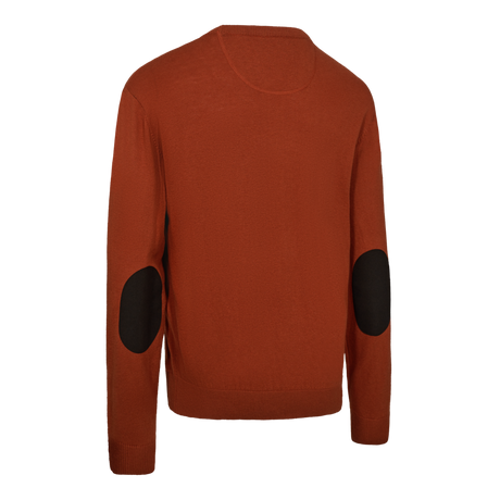 DEERHUNTER Harrington O-Neck Knit - Men's - Oak Rust Melange