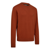 DEERHUNTER Harrington O-Neck Knit - Men's - Oak Rust Melange