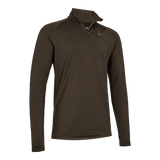 DEERHUNTER Heat Game 1/2-Zip Undershirt - Men's - Wood