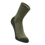 Deerhunter Hemp Mix Ankle Socks in Green - front view
