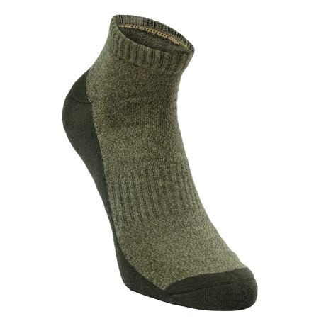 Deerhunter Hemp Mix Low Cut Socks in Green - front view