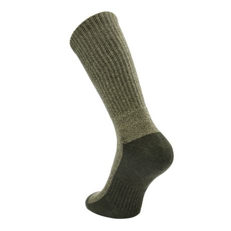 Deerhunter Hemp Mix Socks in Green - rear view