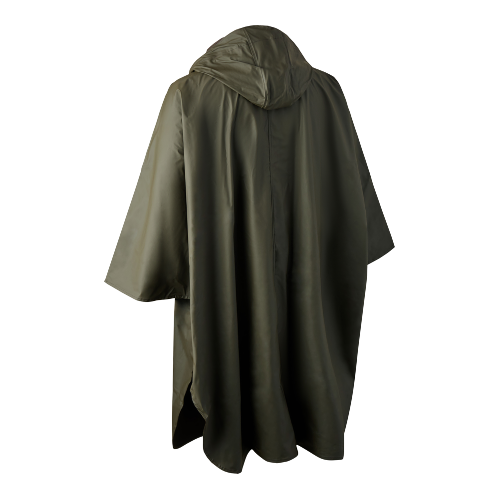 DEERHUNTER Hurricane Rain Poncho - Men's - Art Green