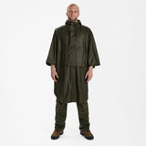 DEERHUNTER Hurricane Rain Poncho - Men's - Art Green
