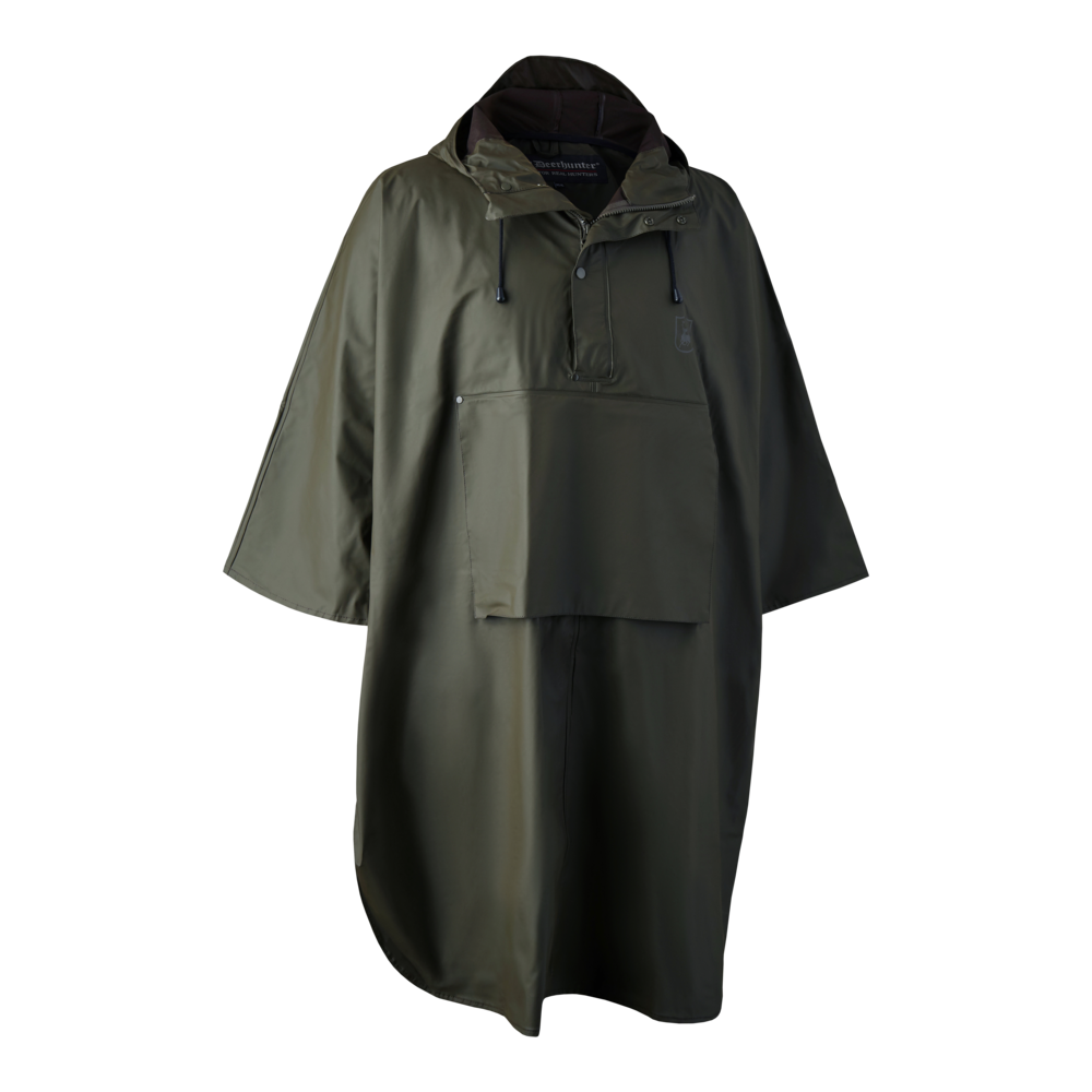 DEERHUNTER Hurricane Rain Poncho - Men's - Art Green