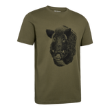 DEERHUNTER Jaxon T-Shirt - Men's - Glen Green