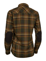 deerhunter lady blair shirt green check 02 rear flat lay d p b 8275 38274 900x1200