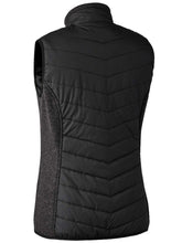 Load image into Gallery viewer, DEERHUNTER Lady Caroline Padded Waistcoat with Knit - Black
