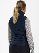 Load image into Gallery viewer, DEERHUNTER Lady Caroline Padded Waistcoat with Knit - Dark Blue
