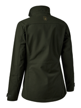 Deerhunter Lady Climate Jacket with 37.5 Technology in Forest Ember, rear product view