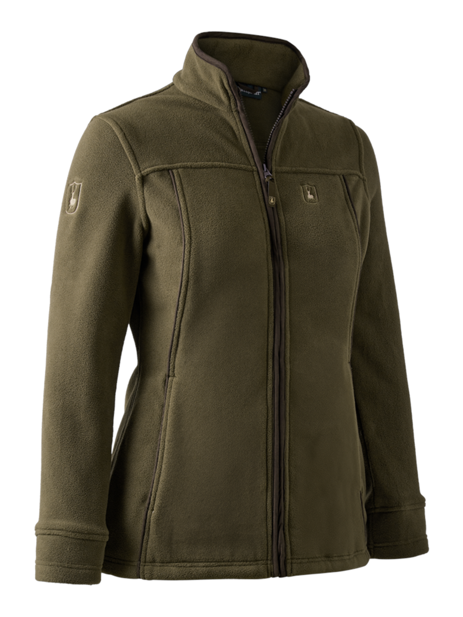 deerhunter lady eagle fleece jacket tarmac green 01 front flat lay d p f 5954 379 900x1200