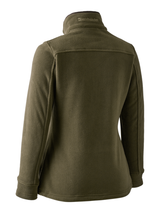 deerhunter lady eagle fleece jacket tarmac green 02 rear flat lay d p b 5954 379 900x1200