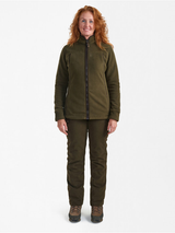 deerhunter lady eagle fleece jacket tarmac green 05 model detail d m f 5954 379 900x1200