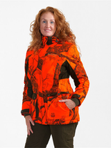 Deerhunter Lady Eagle Winter Jacket REALTREE EDGE Orange model front