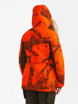 Deerhunter Lady Eagle Winter Jacket REALTREE EDGE Orange model rear