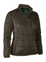 DEERHUNTER Lady Heat Padded Jacket - Womens - Wood - front product view