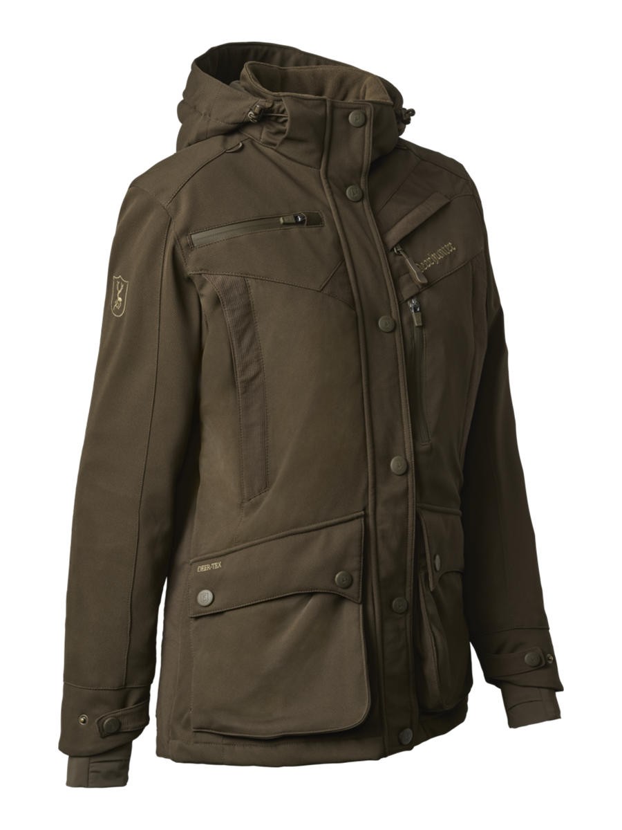 Deerhunter Lady Muflon Pro Jacket in Art Green, front product view