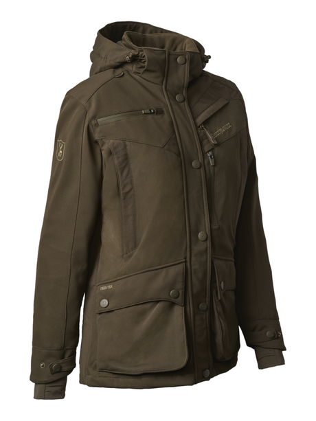 Deerhunter Lady Muflon Pro Jacket in Art Green, front product view