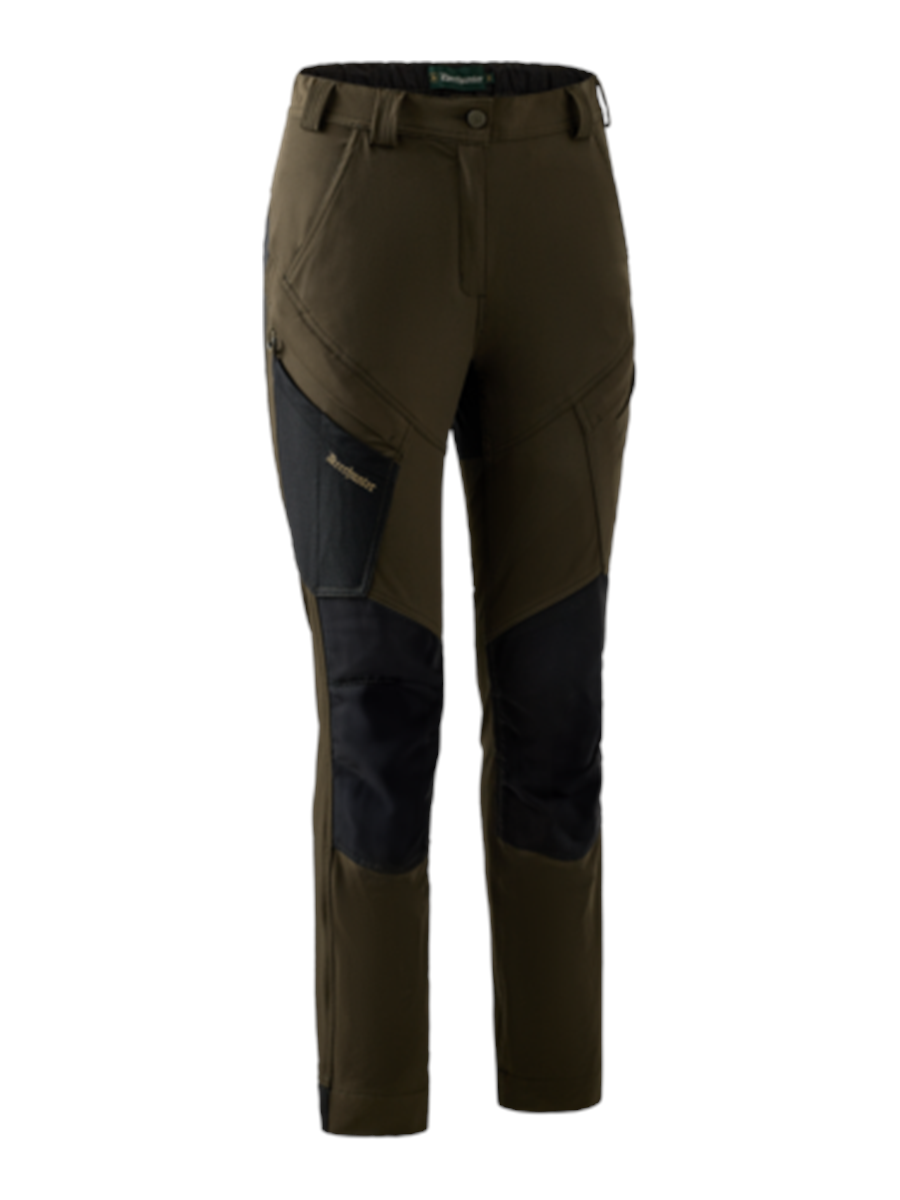 deerhunter lady northward trousers bark green black 01 front flat lay d p f 3120 378999 900x1200