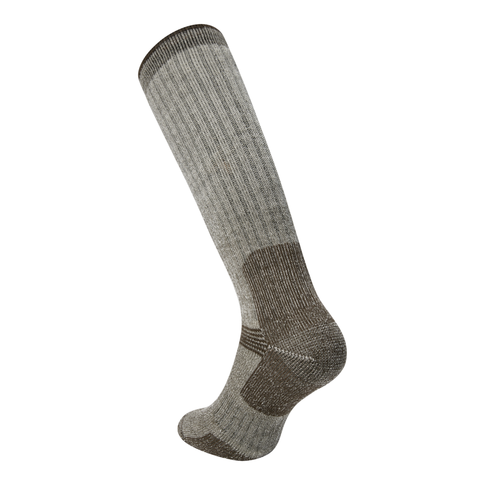 Deerhunter Merino Wool Socks in Art Green - rear view