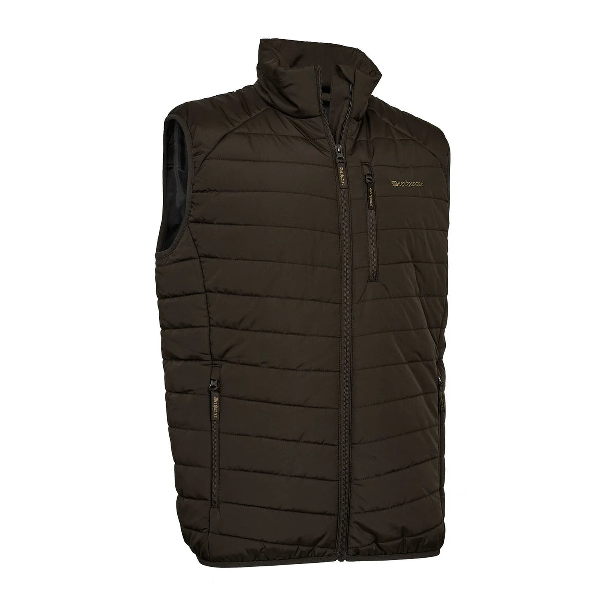 DEERHUNTER Moor Fully Padded Waistcoat - Men's - Brown Leaf