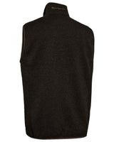 DEERHUNTER Moor Knitted Waistcoat - Mens - Brown Leaf