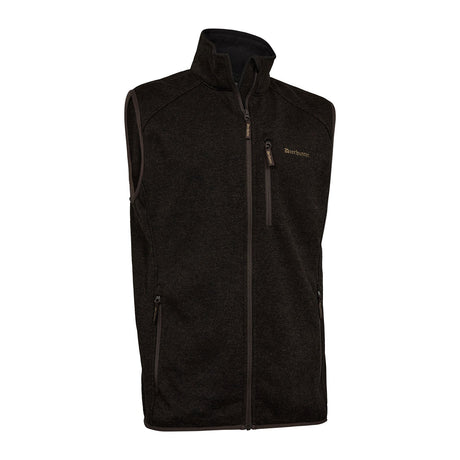 DEERHUNTER Moor Knitted Waistcoat - Mens - Brown Leaf