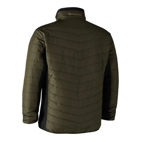 DEERHUNTER Moor Padded Jacket w.Softshell - Mens - Adventure Green