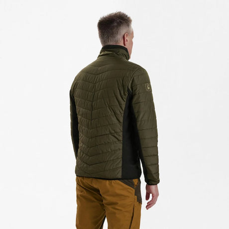 DEERHUNTER Moor Padded Jacket w.Softshell - Mens - Adventure Green