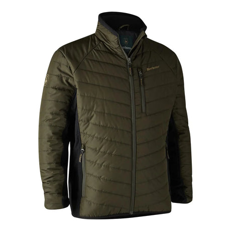 DEERHUNTER Moor Padded Jacket w.Softshell - Mens - Adventure Green