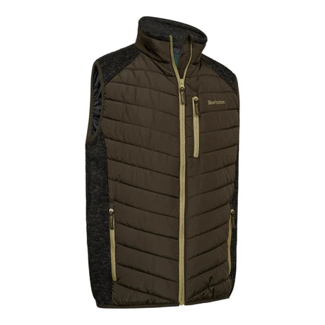 DEERHUNTER Moor Padded Waistcoat - Mens - Fallen Leaf