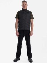 Load image into Gallery viewer, DEERHUNTER Moor Padded Waistcoat w.Knit - Mens - Black
