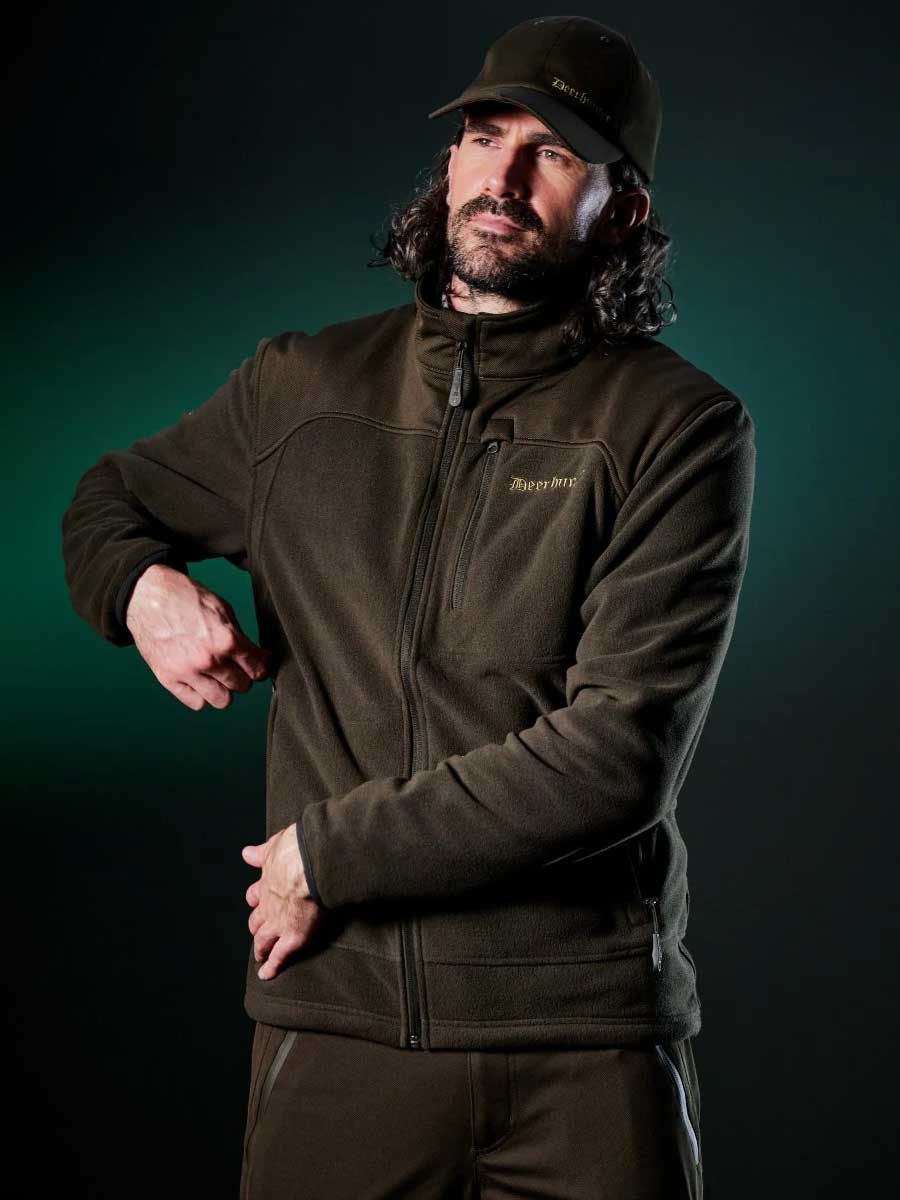 DEERHUNTER Muflon Pro Fleece Jacket - Mens - Art Green