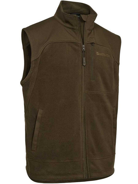 DEERHUNTER Muflon Pro Fleece Waistcoat - Mens - Art Green