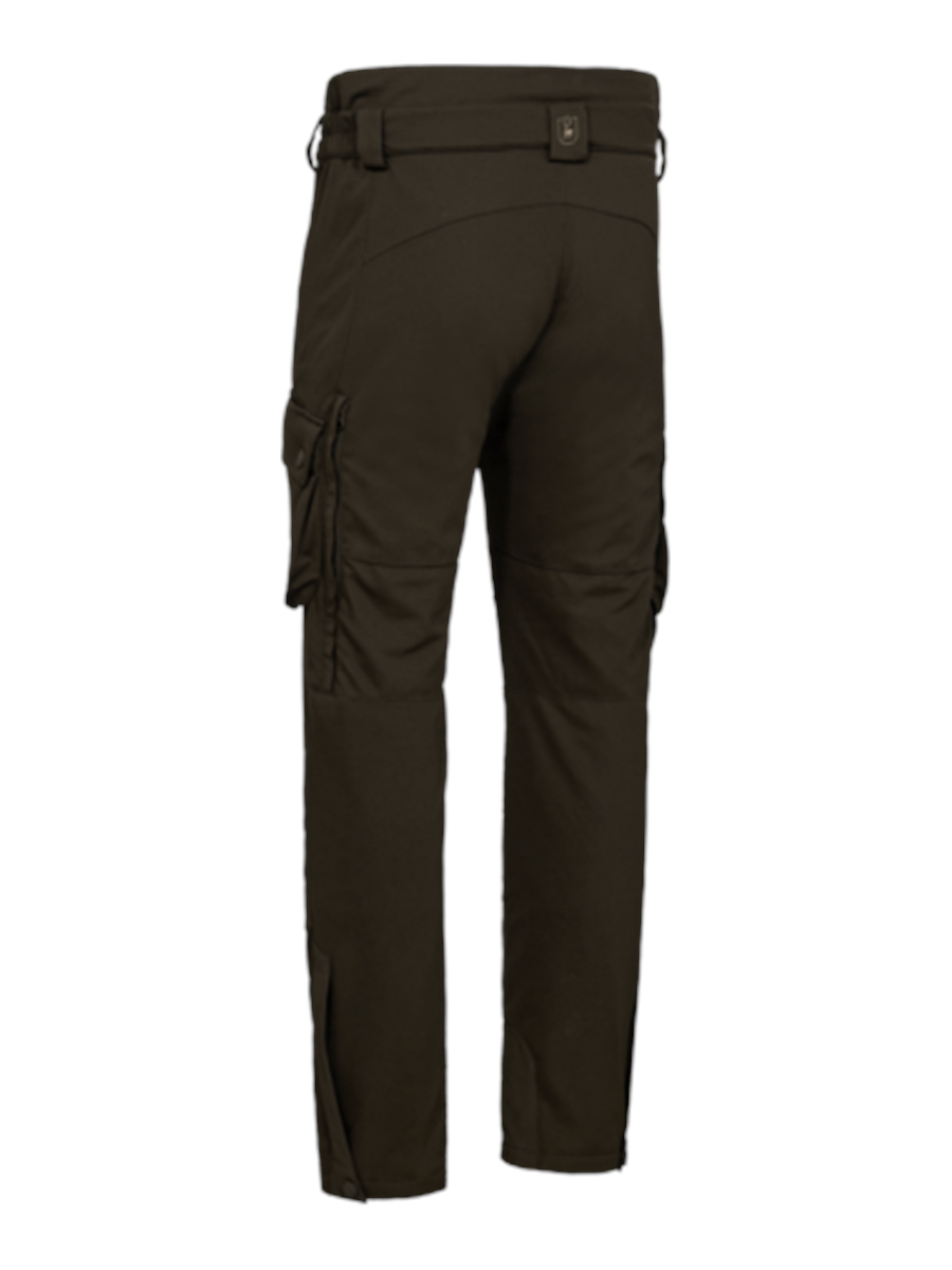Deerhunter Muflon Pro Trousers in Art Green, rear view