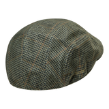 Deerhunter Pro Gamekeeper Flat Cap in Turf rear view