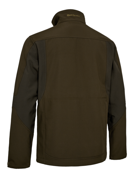 Deerhunter Rogaland Softshell Jacket in Fallen Leaf rear flat lay