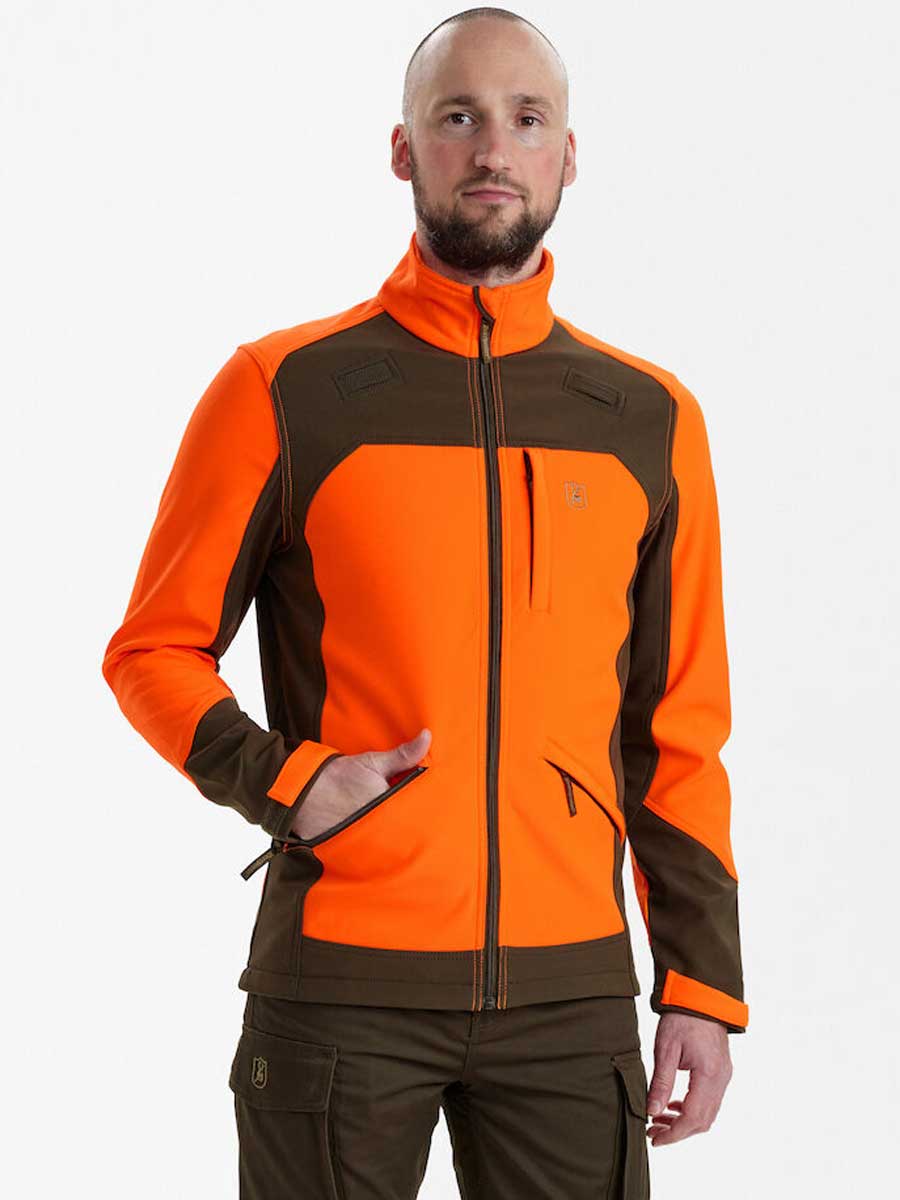 DEERHUNTER Rogaland Softshell Jacket - Mens - Orange