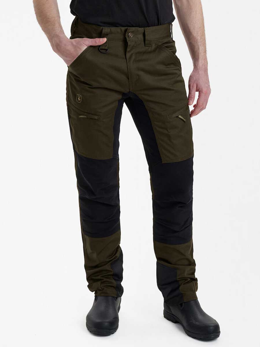 DEERHUNTER Rogaland Stretch Trousers Contrast - Adventure Green