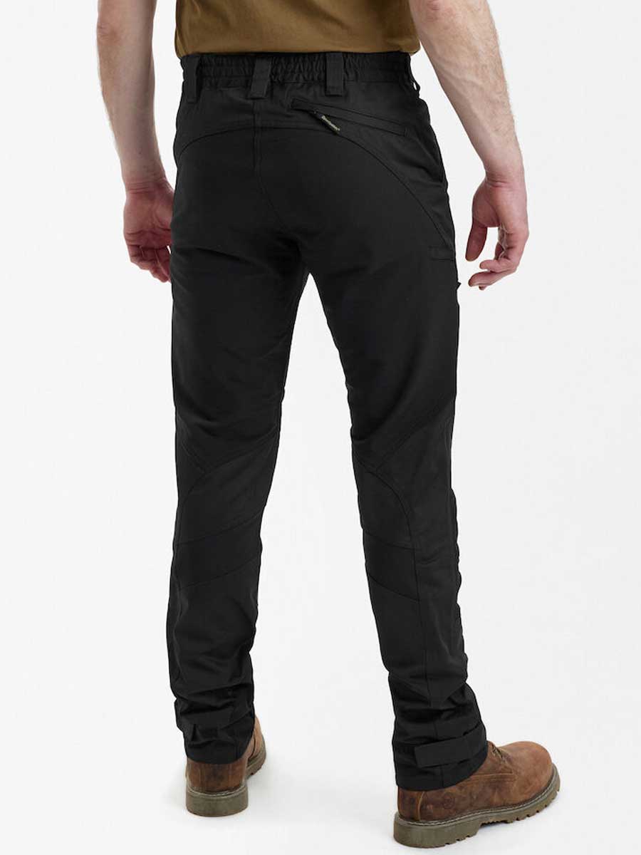 DEERHUNTER Rogaland Stretch Trousers Contrast - Men's - Black