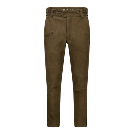 DEERHUNTER Strasbourg Leather Boot Trousers - Men's - Chocolate