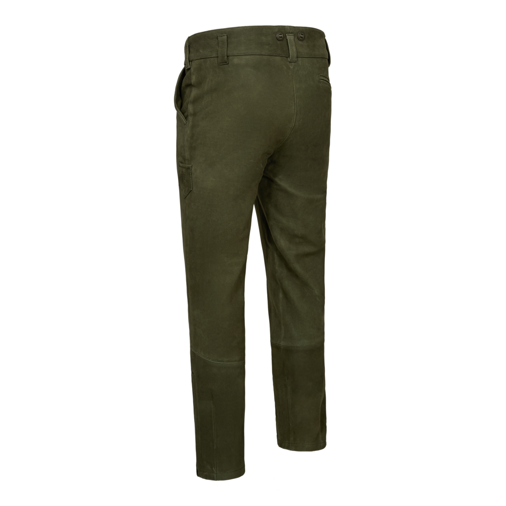 DEERHUNTER Strasbourg Leather Boot Trousers - Men's - Grape Leaf